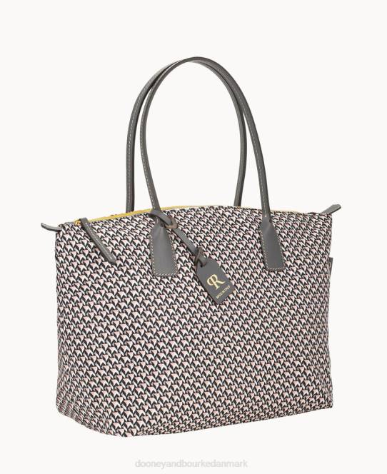 Dooney & Bourke roberta pieri tatami klassisk stor robertina-tote JV0J984 poser Rose