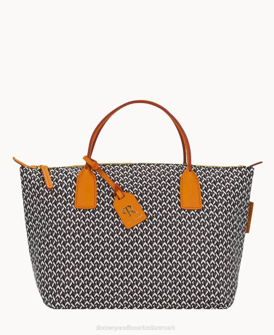 Dooney & Bourke roberta pieri tatami sjov lille robertina-tote JV0J1006 poser græskar