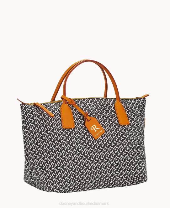 Dooney & Bourke roberta pieri tatami sjov lille robertina-tote JV0J1006 poser græskar
