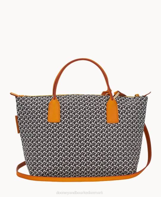 Dooney & Bourke roberta pieri tatami sjov lille robertina-tote JV0J1006 poser græskar
