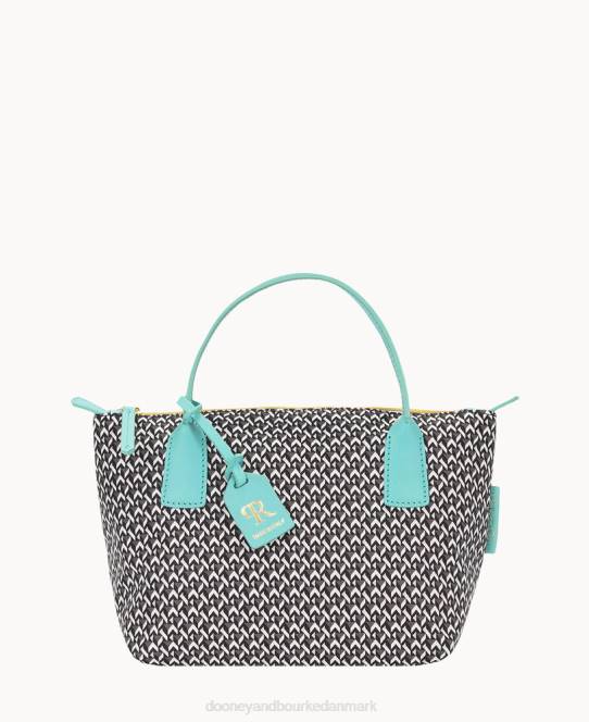 Dooney & Bourke roberta pieri tatami sjov mini robertina tote JV0J1007 poser aqua