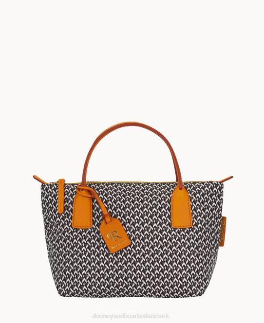 Dooney & Bourke roberta pieri tatami sjov mini robertina tote JV0J1008 poser græskar