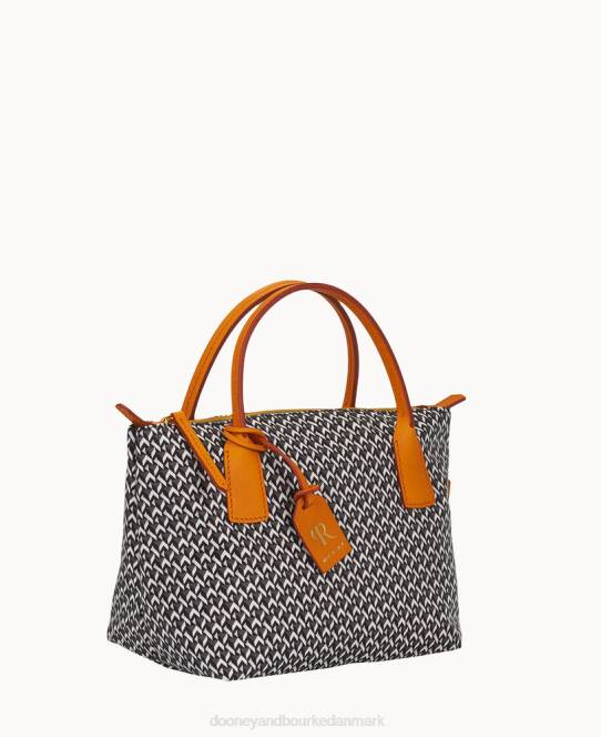Dooney & Bourke roberta pieri tatami sjov mini robertina tote JV0J1008 poser græskar