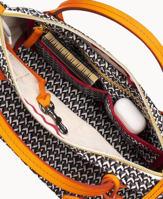 Dooney & Bourke roberta pieri tatami sjov mini robertina tote JV0J1008 poser græskar