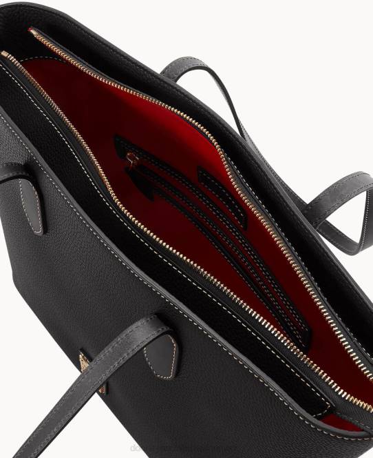Dooney & Bourke rullestensbeholder med mellemlangt armbånd JV0J1444 poser sort