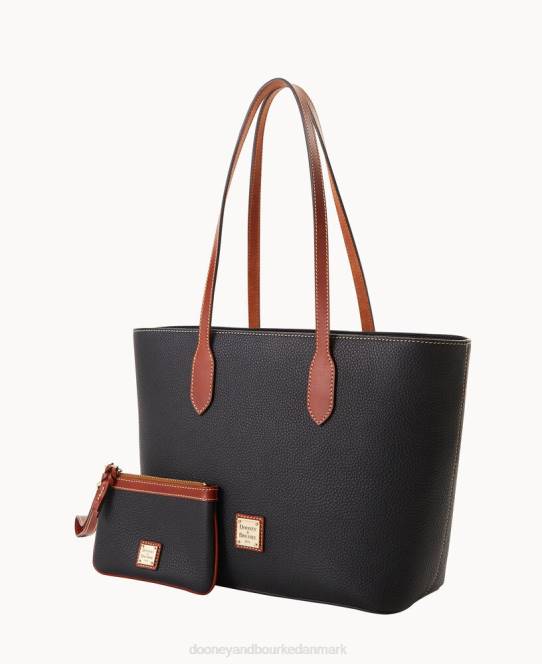 Dooney & Bourke rullestensbeholder med mellemlangt armbånd JV0J1445 poser sort