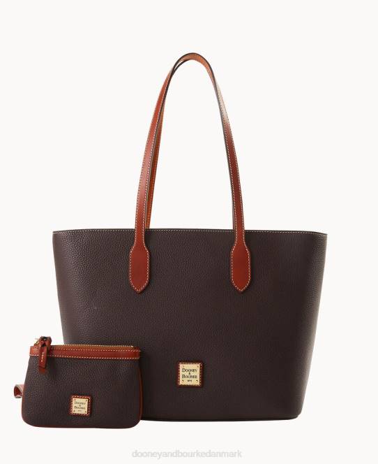 Dooney & Bourke rullestensbeholder med mellemlangt armbånd JV0J1446 poser brun tmoro
