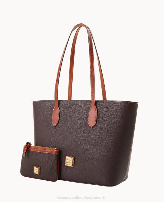 Dooney & Bourke rullestensbeholder med mellemlangt armbånd JV0J1446 poser brun tmoro