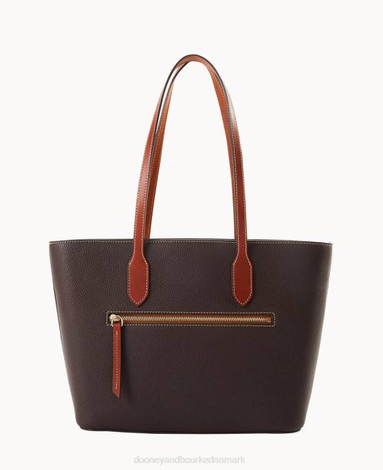 Dooney & Bourke rullestensbeholder med mellemlangt armbånd JV0J1446 poser brun tmoro