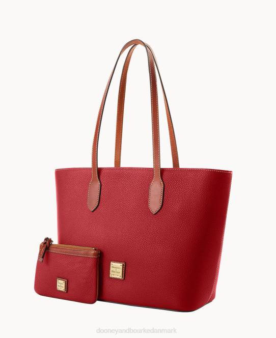Dooney & Bourke rullestensbeholder med mellemlangt armbånd JV0J1453 poser rød
