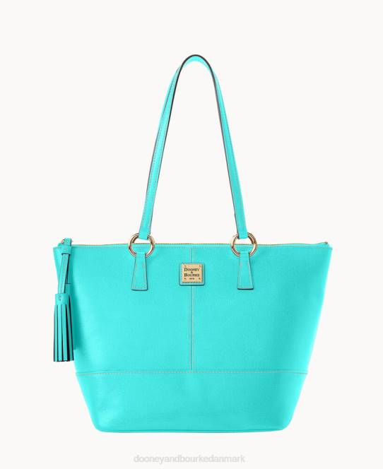 Dooney & Bourke saffiano lille tobi tote JV0J1355 poser mynte