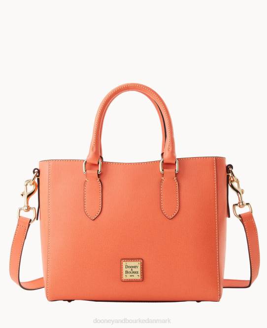 Dooney & Bourke saffiano top håndtag tote JV0J606 poser koral