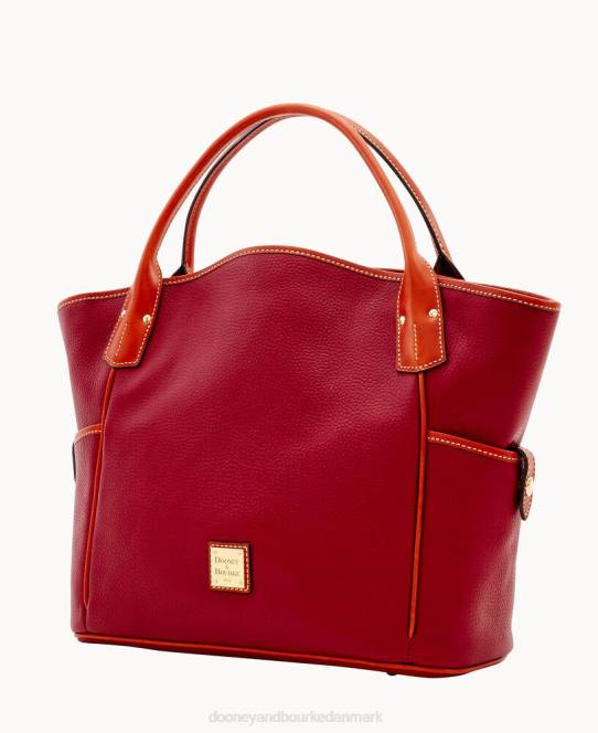 Dooney & Bourke småsten korn kristen tote JV0J1342 poser vin