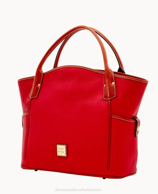 Dooney & Bourke småsten korn kristen tote JV0J1344 poser rød