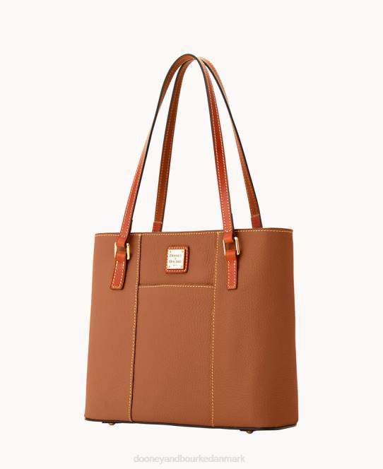 Dooney & Bourke småsten korn lille lexington JV0J941 poser karamel