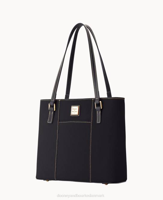 Dooney & Bourke småsten korn lille lexington JV0J942 poser sort