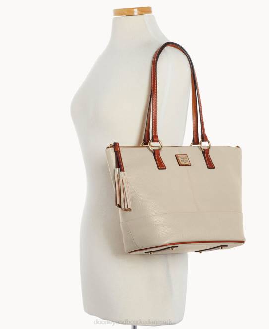 Dooney & Bourke småsten korn lille tobi tote JV0J988 poser knogle