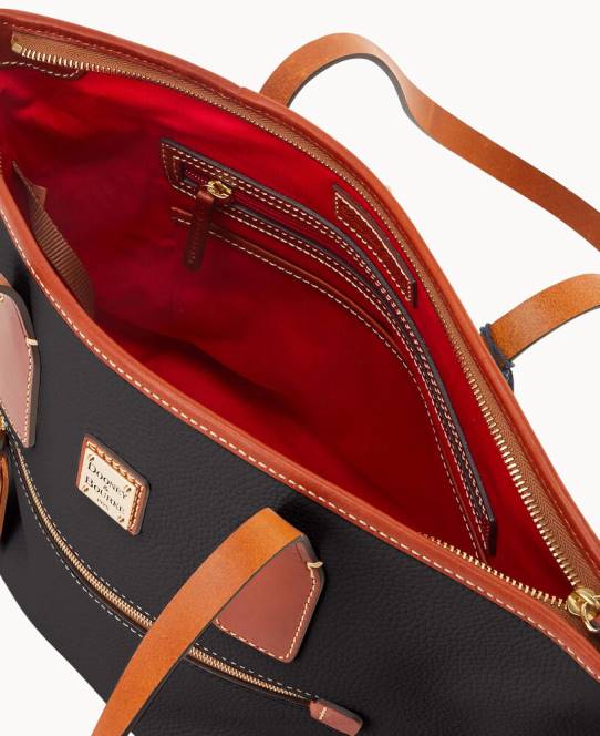 Dooney & Bourke småsten korn lille tote JV0J915 poser sort