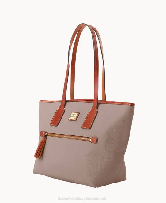 Dooney & Bourke småsten korn lille tote JV0J924 poser taupe