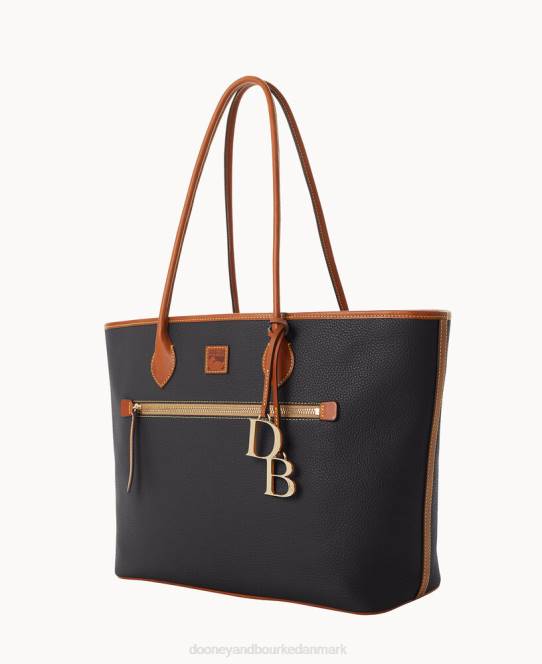 Dooney & Bourke stor kasserolle af småsten JV0J839 poser sort