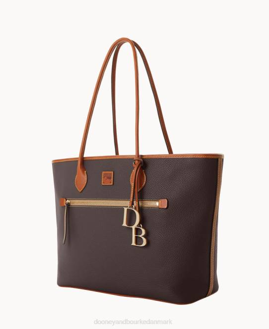Dooney & Bourke stor kasserolle af småsten JV0J844 poser brun tmoro