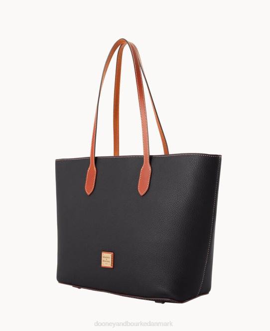 Dooney & Bourke stor kasserolle af småsten JV0J877 poser sort
