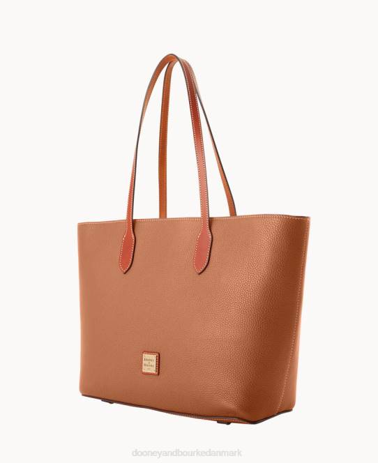 Dooney & Bourke stor kasserolle af småsten JV0J879 poser karamel