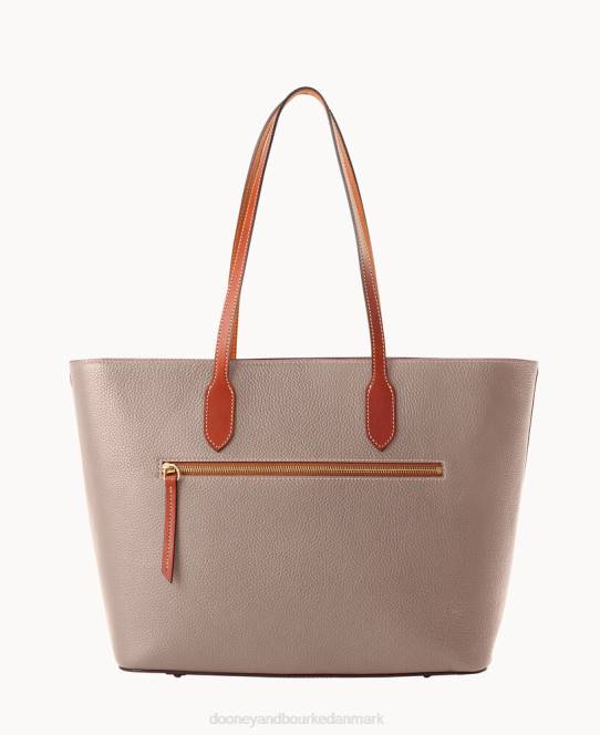 Dooney & Bourke stor kasserolle af småsten JV0J885 poser taupe