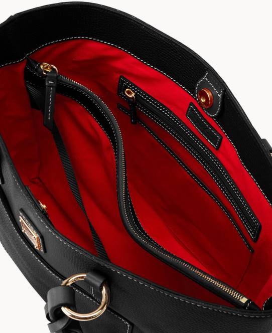 Dooney & Bourke tammy-tote af småsten JV0J894 poser sort