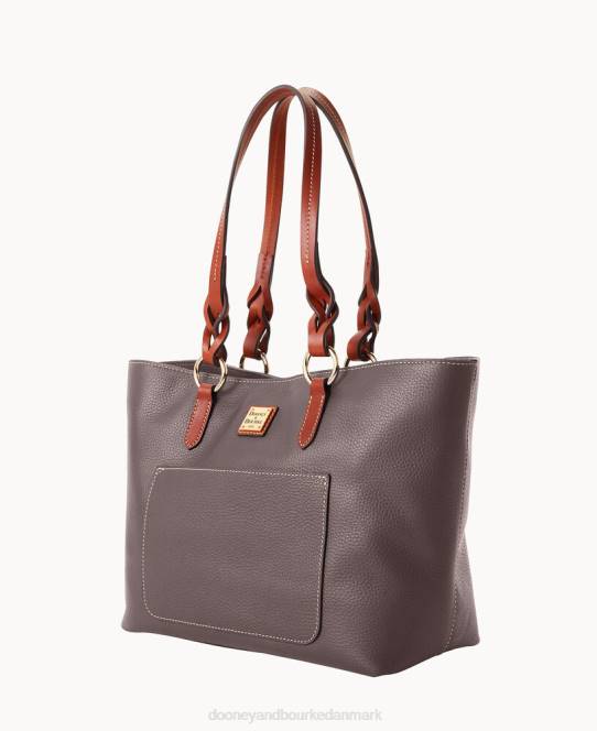 Dooney & Bourke tammy-tote af småsten JV0J896 poser brun tmoro