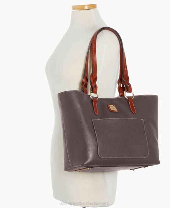 Dooney & Bourke tammy-tote af småsten JV0J896 poser brun tmoro