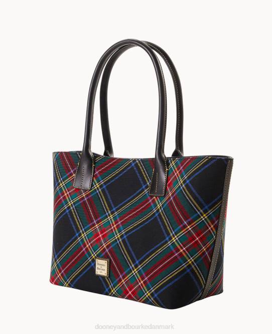 Dooney & Bourke tartan lille russel JV0J1399 poser sort