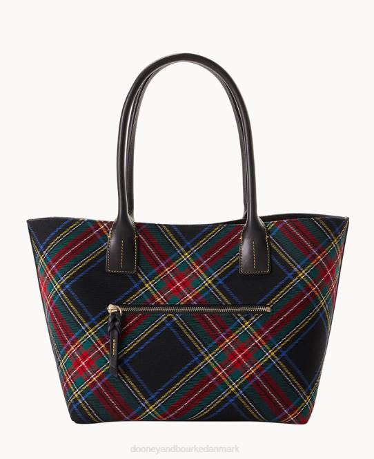 Dooney & Bourke tartan lille russel JV0J1399 poser sort