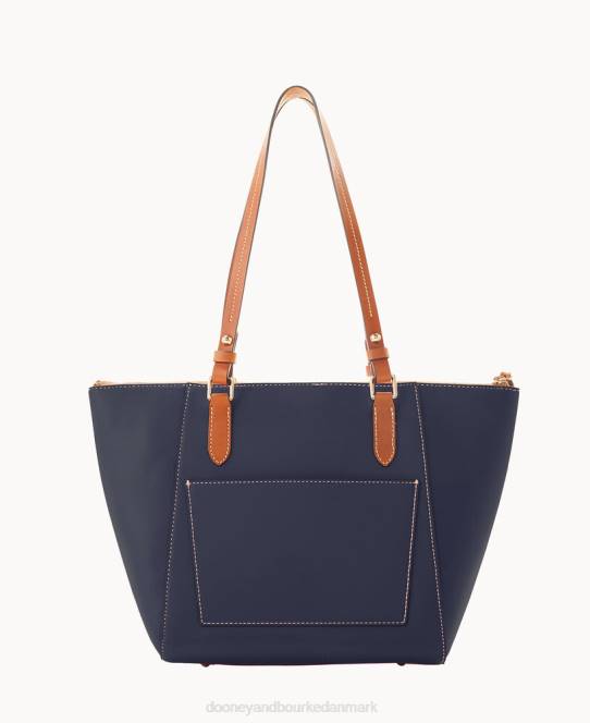 Dooney & Bourke wexford læder maxine tote JV0J1336 poser midnatsblå