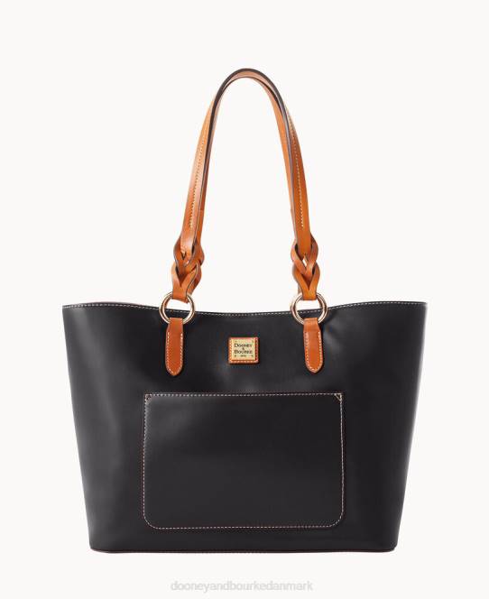 Dooney & Bourke wexford tammy-tote i læder JV0J1224 poser sort