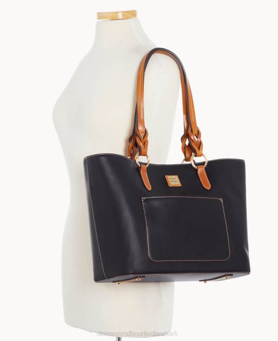 Dooney & Bourke wexford tammy-tote i læder JV0J1224 poser sort