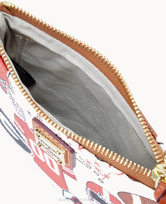 Dooney & Bourke Collegiate georgia stadion armbånd JV0J4291 tilbehør u af georgien