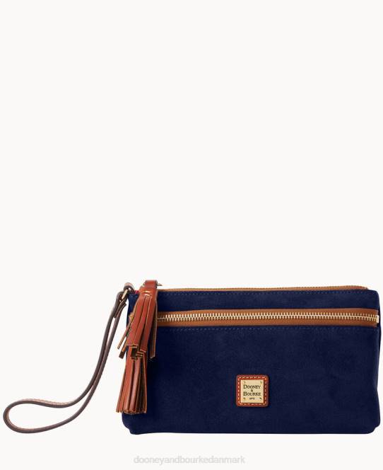 Dooney & Bourke armbånd med dobbelt lynlås i ruskind JV0J4678 tilbehør flåde