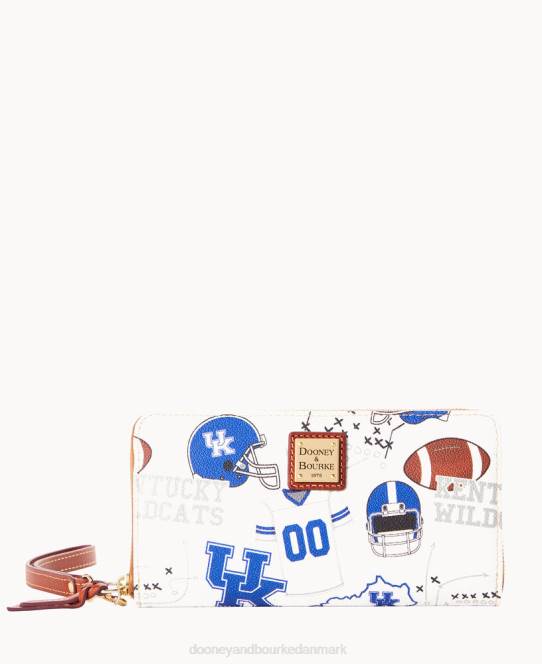 Dooney & Bourke collegiate kentucky stor lynlås rundt om armbånd JV0J4334 tilbehør u fra kentucky