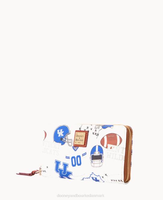 Dooney & Bourke collegiate kentucky stor lynlås rundt om armbånd JV0J4334 tilbehør u fra kentucky