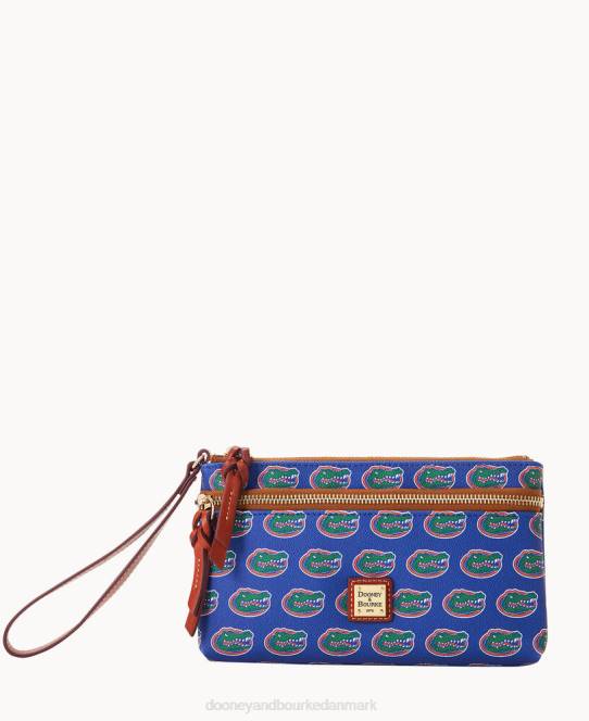 Dooney & Bourke collegiate university of florida armbånd med dobbelt lynlås JV0J4630 tilbehør universitetet i florida