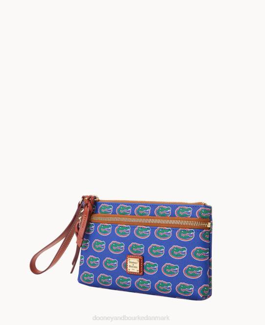Dooney & Bourke collegiate university of florida armbånd med dobbelt lynlås JV0J4630 tilbehør universitetet i florida