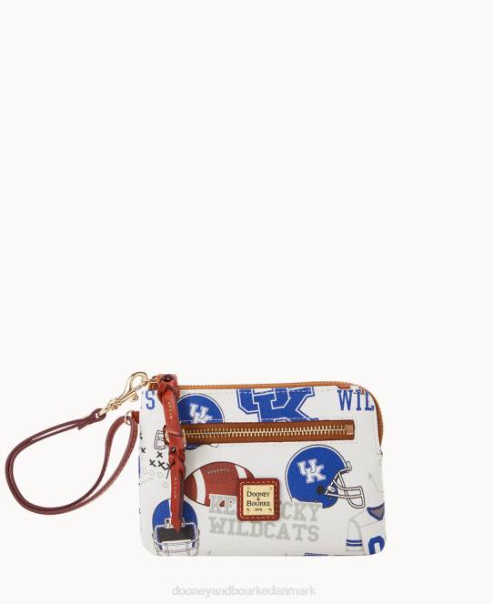 Dooney & Bourke collegiate university of kentucky lynlås om armbånd JV0J4567 tilbehør hvid multi