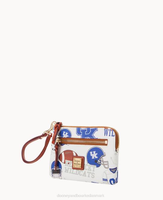Dooney & Bourke collegiate university of kentucky lynlås om armbånd JV0J4567 tilbehør hvid multi