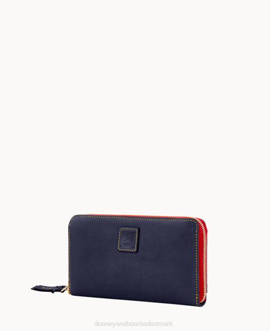 Dooney & Bourke florentinsk stor lynlås rundt om armbånd JV0J4177 tilbehør flåde