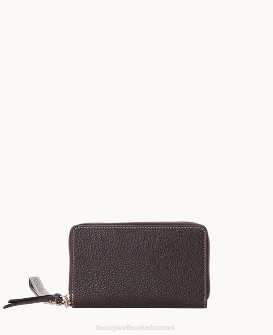 Dooney & Bourke henrys lynlås rundt om armbåndet JV0J4489 tilbehør brun tmoro