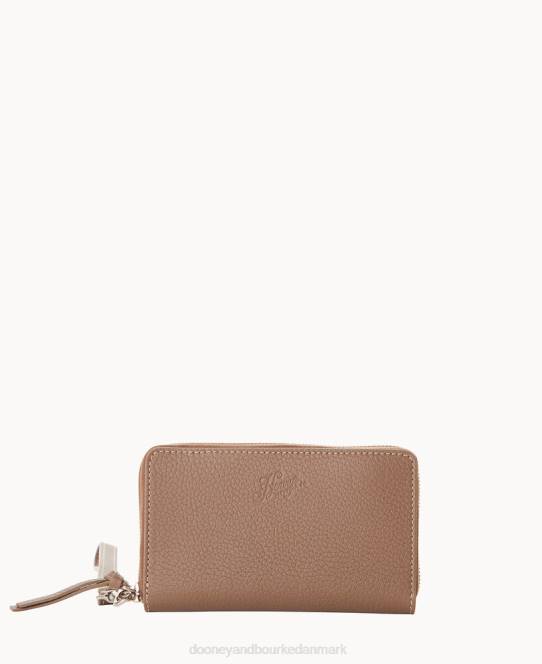 Dooney & Bourke henrys lynlås rundt om armbåndet JV0J4490 tilbehør taupe