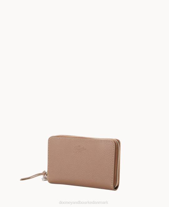 Dooney & Bourke henrys lynlås rundt om armbåndet JV0J4490 tilbehør taupe