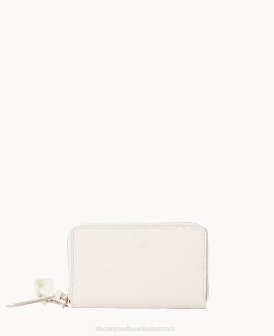 Dooney & Bourke henrys lynlås rundt om armbåndet JV0J4492 tilbehør hvid