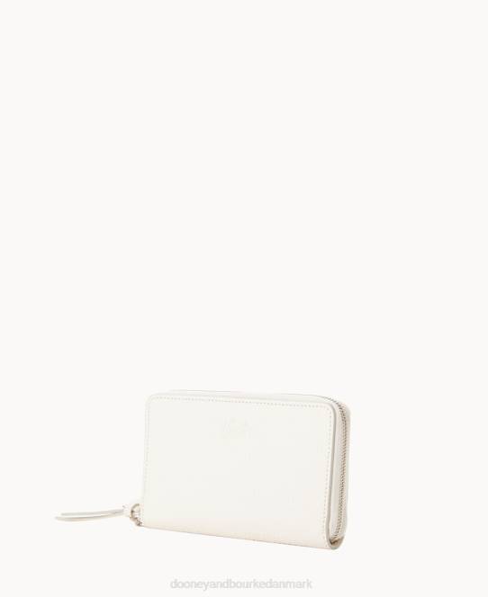 Dooney & Bourke henrys lynlås rundt om armbåndet JV0J4492 tilbehør hvid